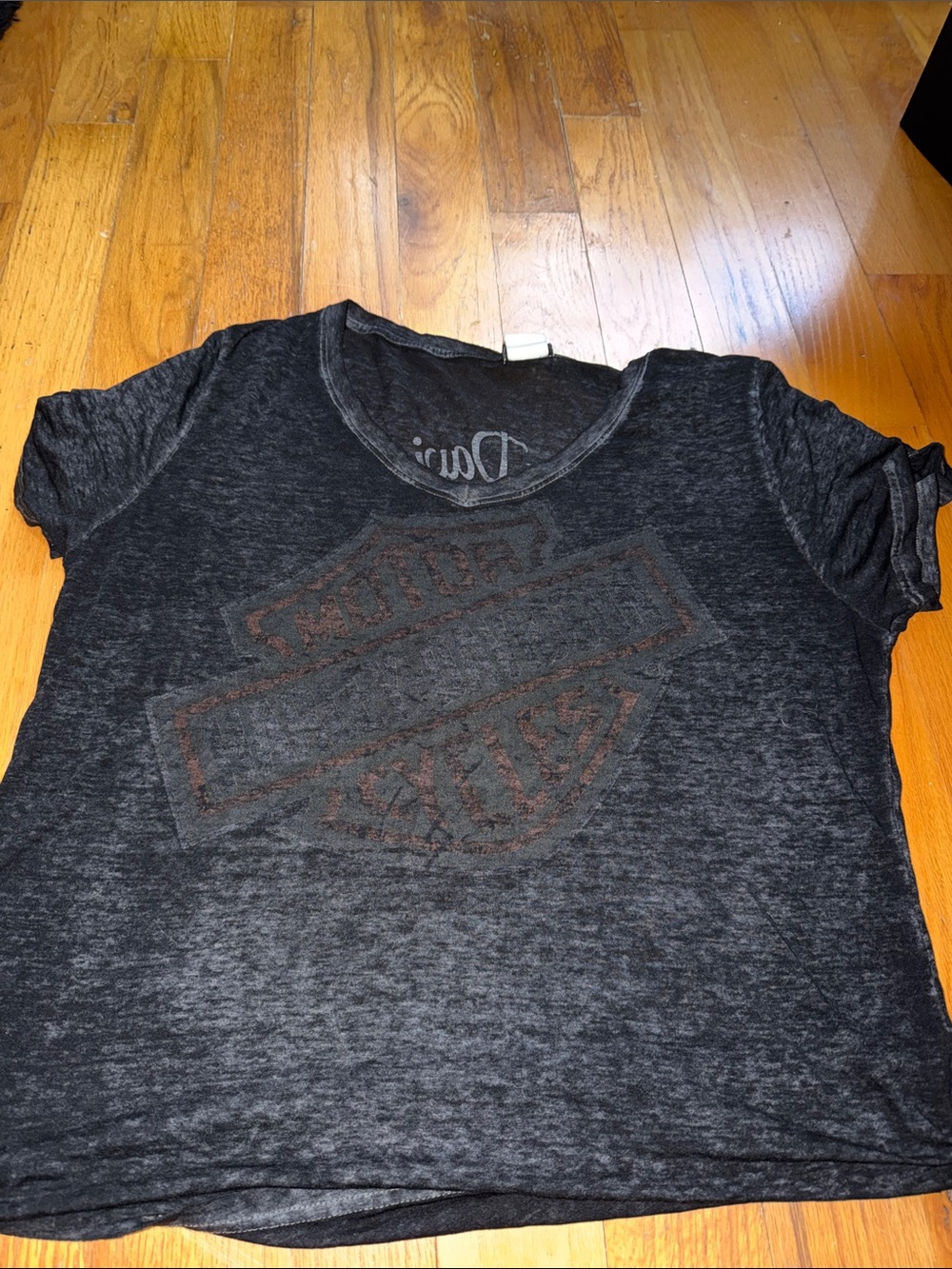 Harley-Davidson Black Short-Sleeve Graphic Tee
